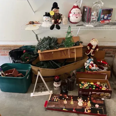 Christmas Trees & Ornaments + Fall Decor