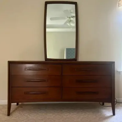 MCM Dresser with Mirror 