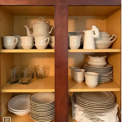 Large Baroque Summer Sun Hearthside Stoneware China Dinnerware Set Japan – Howard City Off-Site