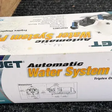Flojet Automatic Water System Pump Triplex Diaphragm Series 12V Model 03526144 - Howard City Off-Site