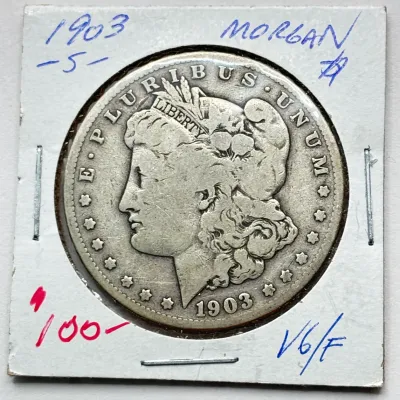 1903 S - Morgan Silver Dollar (2 of 2)