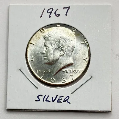 1967 - 40% Silver Kennedy Half Dollar - BU