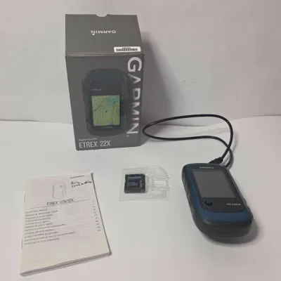 Garmin eTrex 22x Handheld GPS with Trail Maps Installed