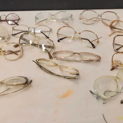 Large Collection of Vintage Glasses