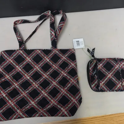Vera Bradley Tote and Matching Pouch