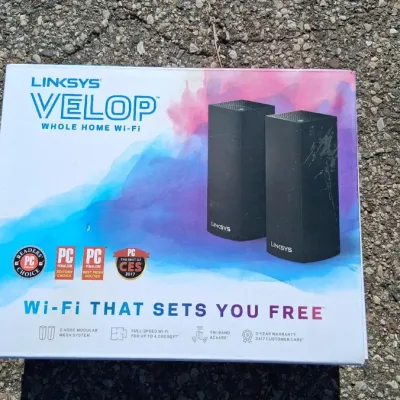 Like New Linksys Velop Whole Home WiFi Kit