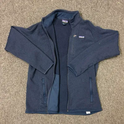 3 North Face Fleece Jackets - Men's Large, Blue