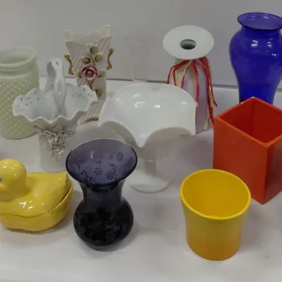 Collection of Planters and Vases