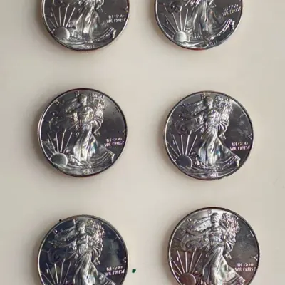 Sale Photo Thumbnail #55: Lot of 10 - 2011 - American Silver Eagle Bullion Coins