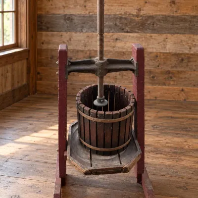 Large Fruit or Wine Press