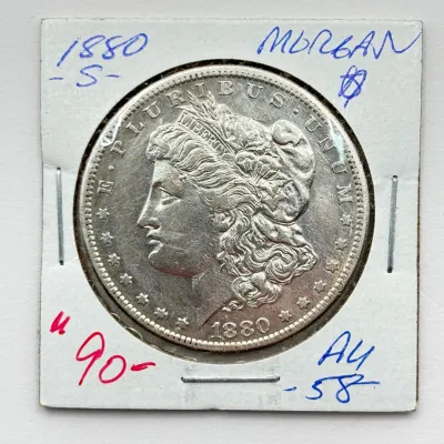 Sale Photo Thumbnail #68: 1880 S - Morgan Silver Dollar