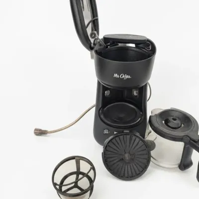 Mr. Coffee Mini Brew 5-Cup Programmable Coffee Maker With Digital Timer And Compact Design - Potterville