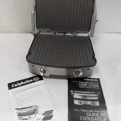Calphalon 5-n-1 Removable Grill Plate Grill