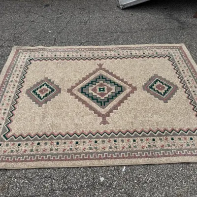 Nobility Gabbeh Sand Southwestern Area Rug, 66" x 91"