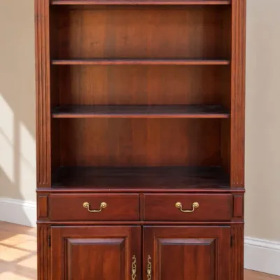 Pennsylvania House Tall Cherry Wood Bookcase