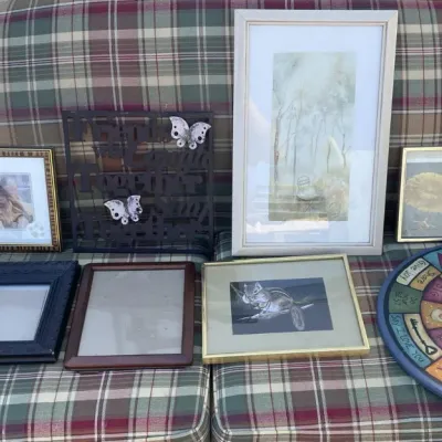 Collection of Various Picture Frames