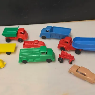 Small Lot of Vintage Plastic Cars