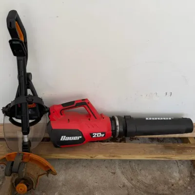 Bauer 20V Cordless Leaf Blower & WORX 20V String Trimmer/Edger Yard Tool Lot – Howard City Off-Site