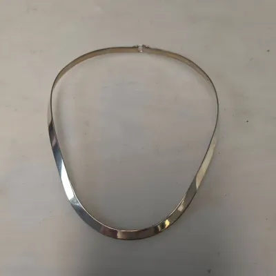 925 Sterling Brutalist Style Necklace