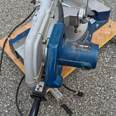 Sale Photo Thumbnail #92: Ryobi 8.5 Inch Precision Sliding Compound Miter Saw