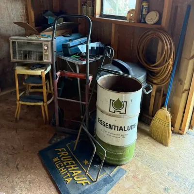 Garage & Workshop Contents -Toolboxes, Heater, Hand Truck, Signs, Hoses & Miscellaneous - Lake Odessa Off-Site