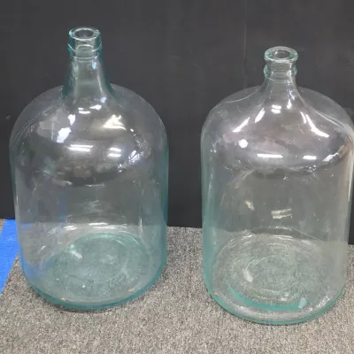 2 Vintage Glass Carboys