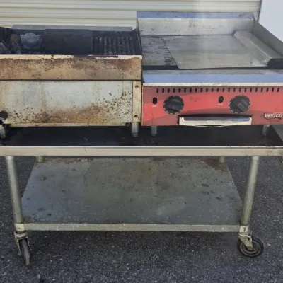 Avantco Commercial Countertop Gas Griddle