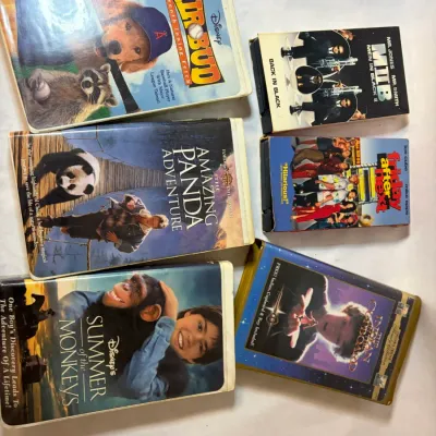Disney and Warner Brothers VHS Collection - 1980's - 2010's