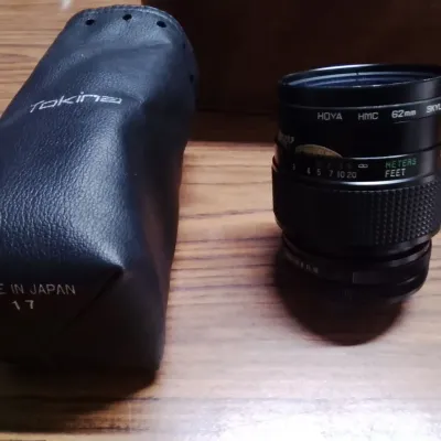 Vintage Tokina Manual Zoom Lens Featuring A Canon New FD Mount And 62mm Filter Threads - Potterville