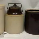 Vintage Ceramic Crock Set