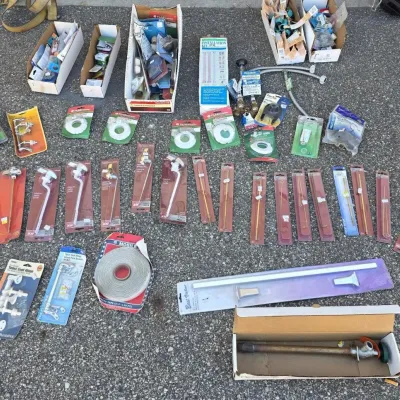 Sale Photo Thumbnail #261: New in Package Plumbing Supplies