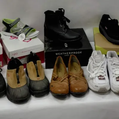 Women's Shoes Size 8.5 - Most Appear New, Water Shoes are Size 10