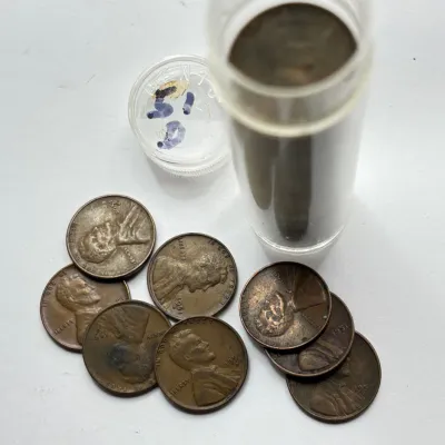 1951 D - Full Date Roll - Lincoln Wheat Cents