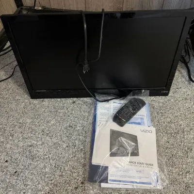 Vizio 24" E241-A1 Flat Screen HDTV with Remote, Power Cord & Manuals - Lake Odessa Off-Site