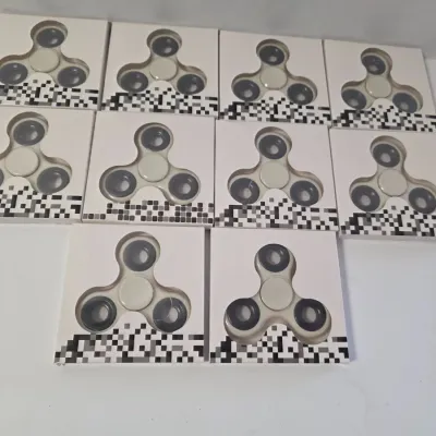 Set of 10 New in Package Fidget Spinners