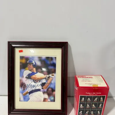 Sale Photo Thumbnail #326: Don Mattingly Yankees Sports Impressions Figurine & Framed Autographed Photo – Estate Sales Warehouse (GR)
