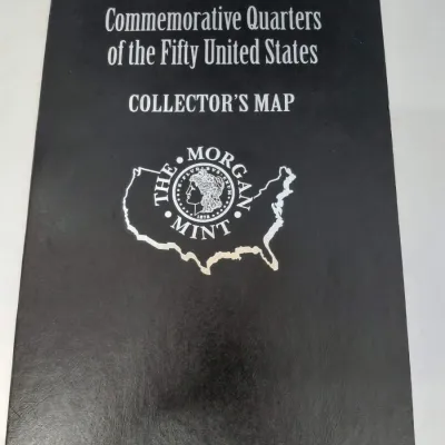 Commemorative Quarters of the United States - Collector Map by the Morgan Mint