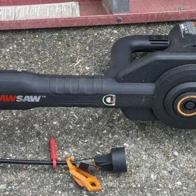 Worx JawSaw 6 Inch 5A Electric Chainsaw Model WG307 – Grand Rapids Off-Site