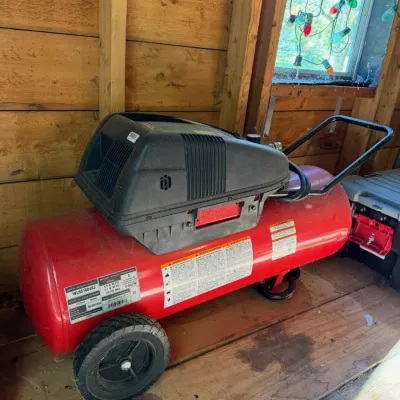 17-Gallon 150 PSI Portable Air Compressor Model WL651004AJ 5 HP – Howard City Off-Site