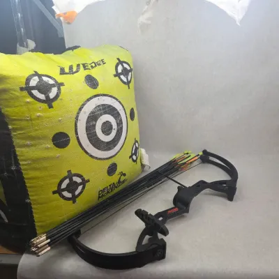 "Brave" Brand Kid's Compound Bow w/ Arrows and Target
