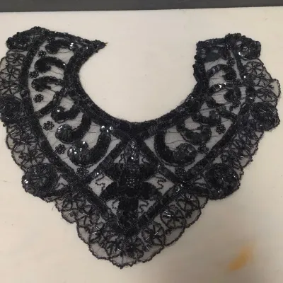 Unique Victorian Style Beaded Collar Necklace
