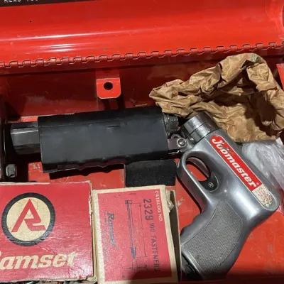 Ramset Jobmaster Model 122-MD Mark II Powder Actuated Fastening Tool with Case - Grand Rapids Off-Site