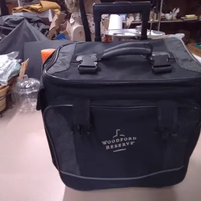Sale Photo Thumbnail #308: NEW Woodford Reserve Rolling Padded Multi-Bottle Sales Rep / Promotional Travel Case – Potterville