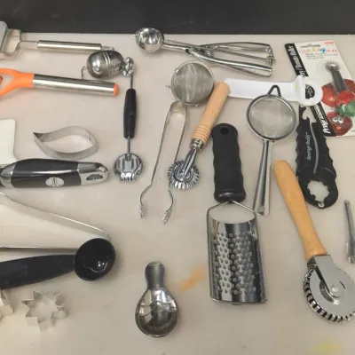 Variety of Kitchen Utensils