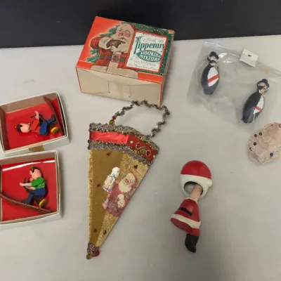 Small Mid Century Christmas Lot