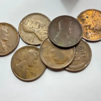 1916 - Full Date Roll - Lincoln Wheat Cents