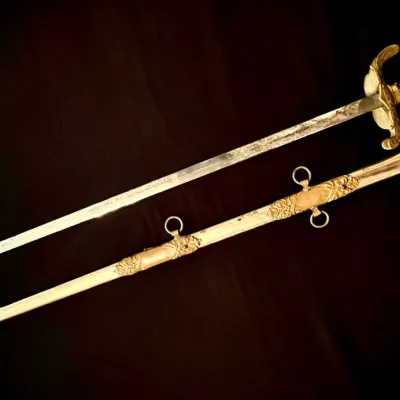 Antique 1890-1912 Patriarchs Militant IOOF Sword and Scabbard