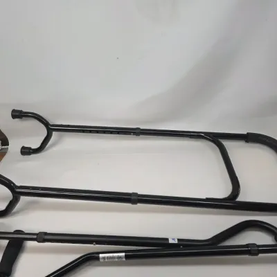 2 Four-Prong Metal Canes and a "Rocksteady" Cane