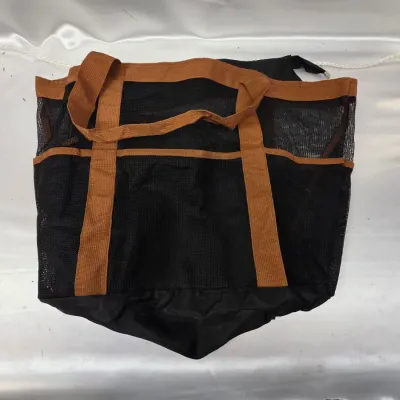 Sale Photo Thumbnail #185: New W/O Tags Large Brown and Black Beach Bag