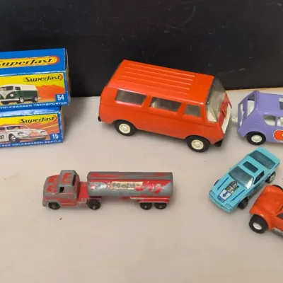 Variety of Collectors Model Cars